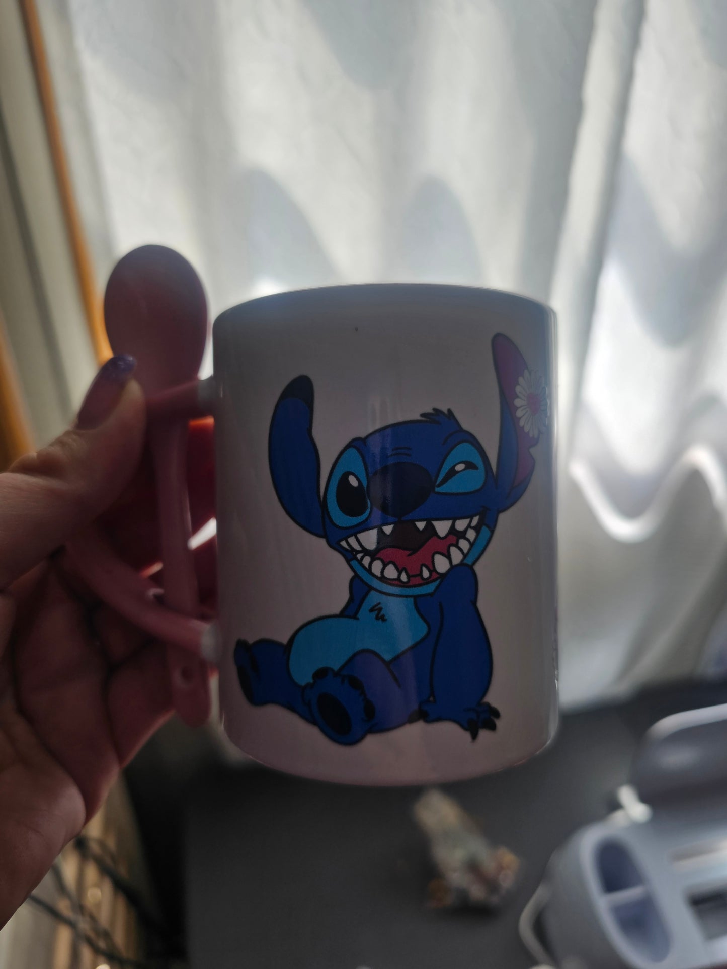 Stitch coffee cup