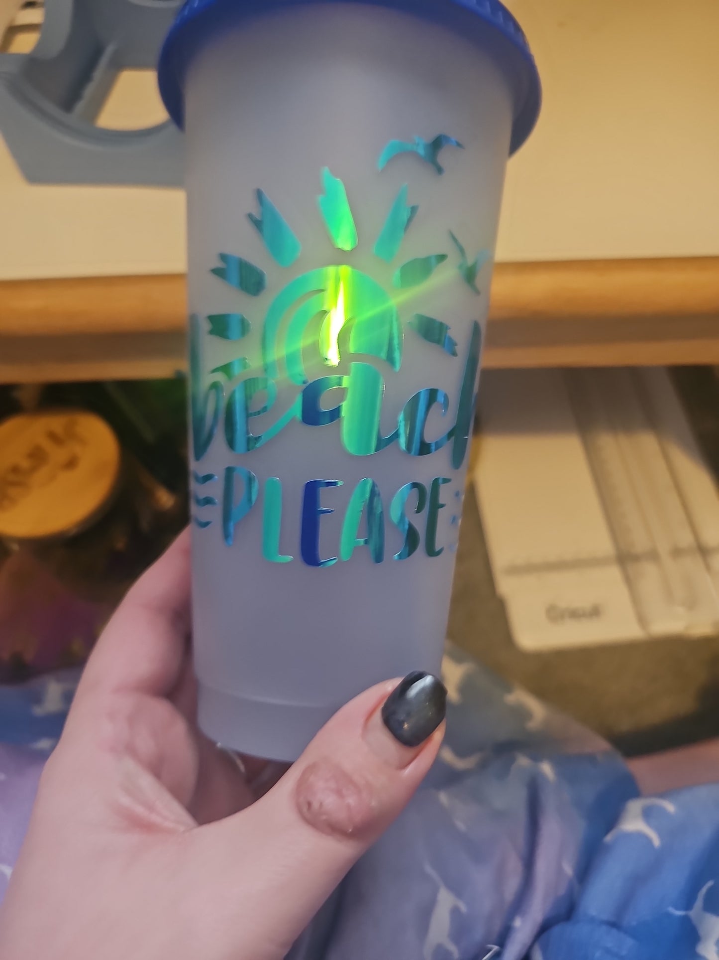 Color changing customizable cups!