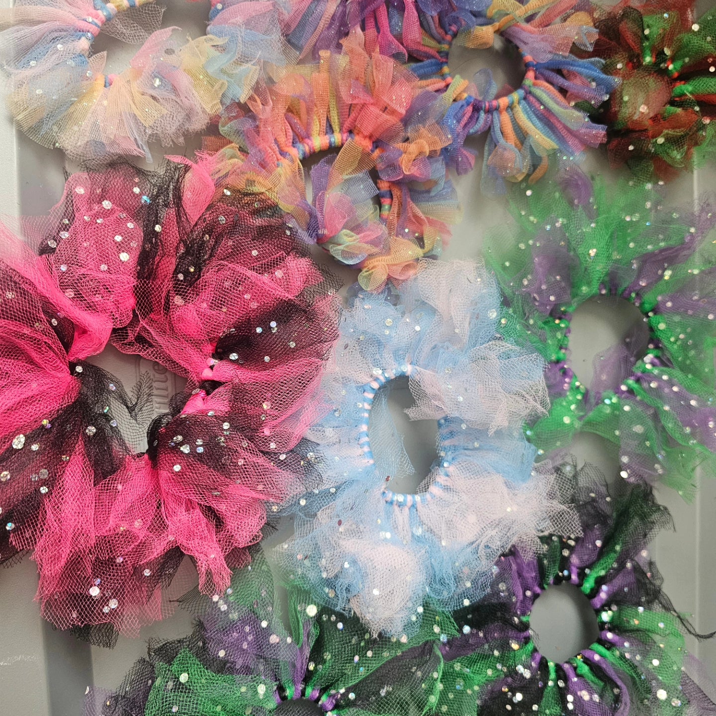 Tutu hair ties